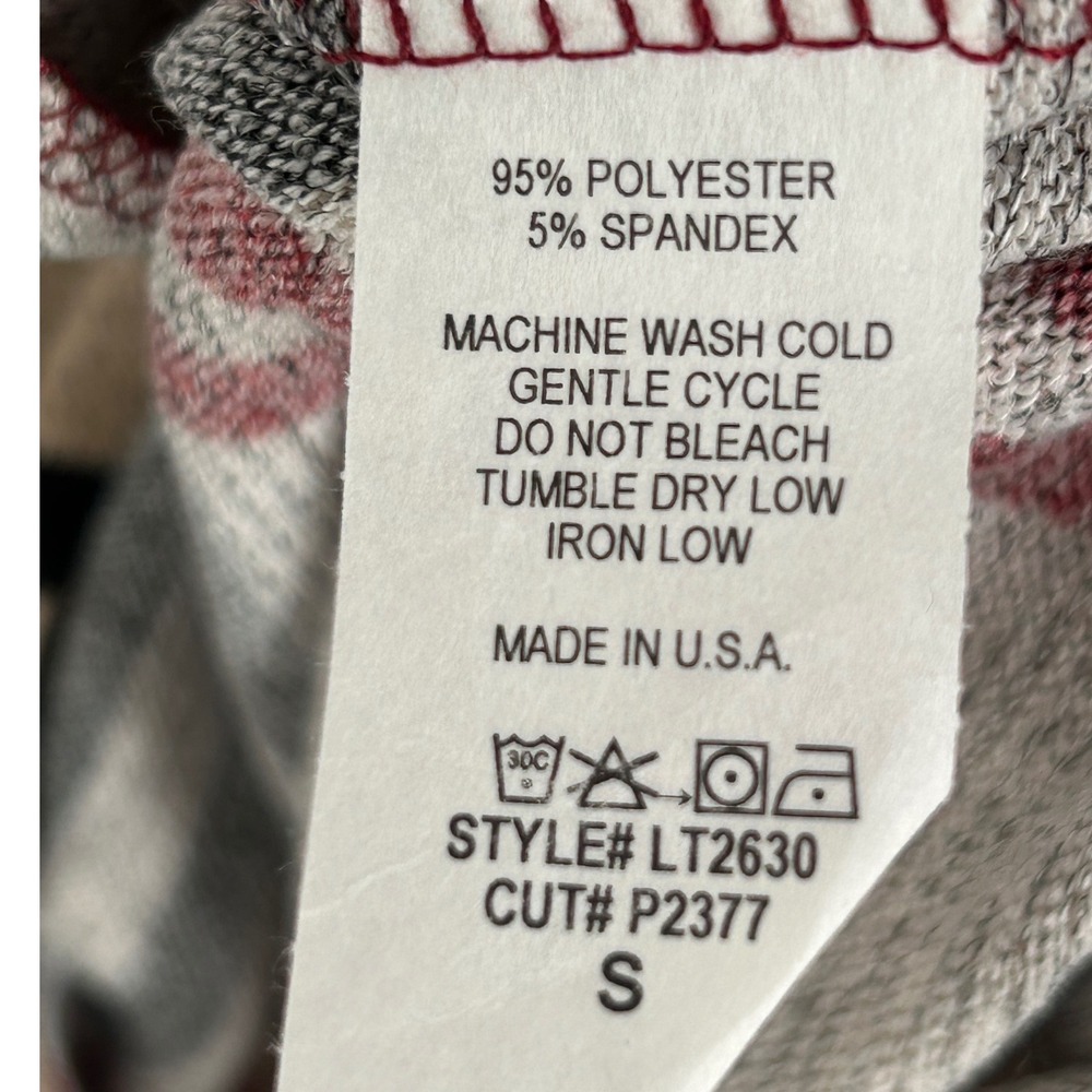 Hailey & Co Brown Red Plaid Sweater w/Pockets Elbow Patch Women's Small NWOT - Picture 3 of 5